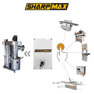 [SHARPMAX] 목공기계연동 집진기 컨트롤러집진기 원격제어 WINEX-N2 ( WINEX-N2 )
